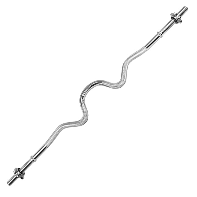 Bicepsová osa Super Curl, 120 cm, průměr 30 mm