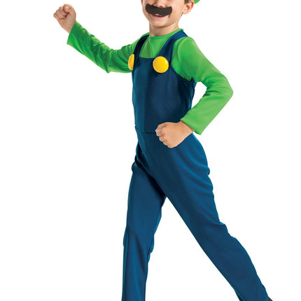 Kostým Super Mario Luigi, 7-8 let
