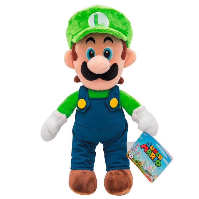 Plyšák Super Mario, Luigi (30 cm)