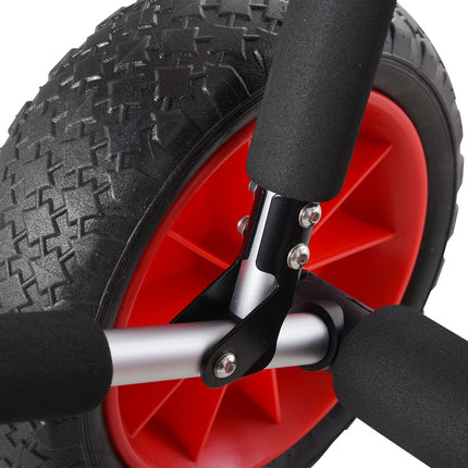Přepravní vozík na surf, skládací, čalouněný, nosnost 45 kg