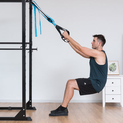 Závěsné tréninkové popruhy, nastavitelné 400 lb, přepravní taška