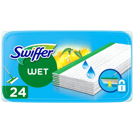 Vlhké náhradní utěrky na podlahy Sweeper 24 ks