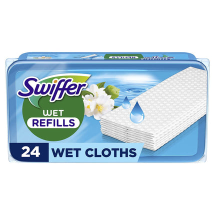 Náhrady Swiffer Wet, vůně Morning Fresh, 24 ks