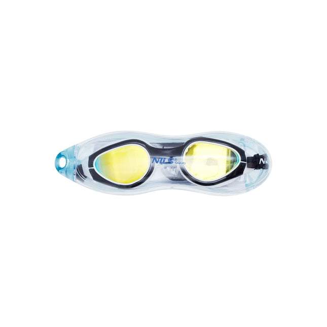 Swimming Goggles, Black/White, Anti-Fog, UV Protection