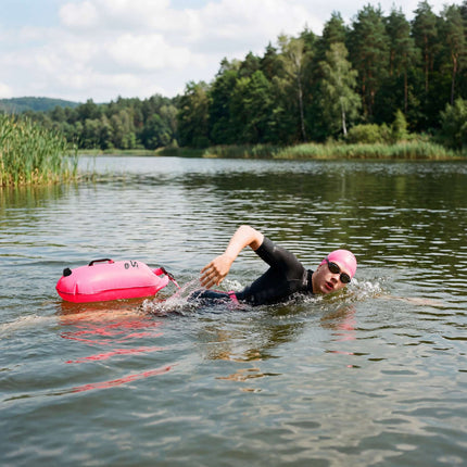Plavecká bezpečnostní bóje s 28L vodotěsným vakem, batoh
