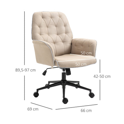 Ergonomická otočná kancelářská židle, výškově nastavitelná, pěnové polstrování