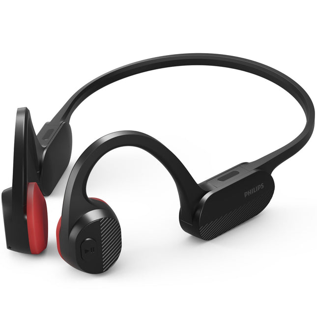 TAA5608BK Bezdrátová sportovní sluchátka open-ear, kostní vedení, třída IPX5. Černá.