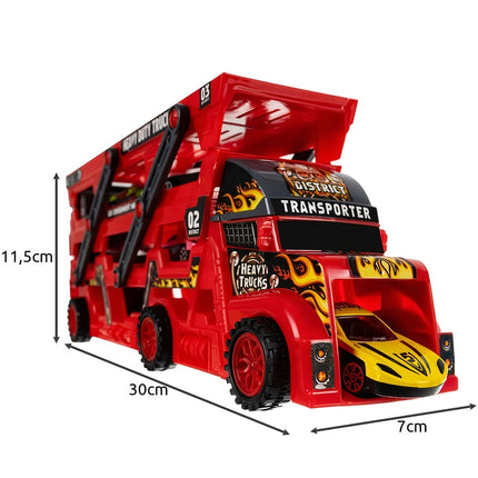 TIR truck set with 6 cars 22515