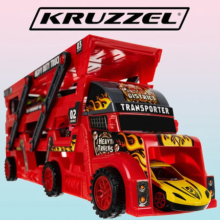TIR truck set with 6 cars 22515