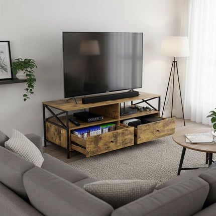 TV skříňka se zásuvkami pro televizory do 55 palců