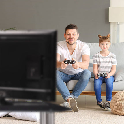 TV stůl černé sklo