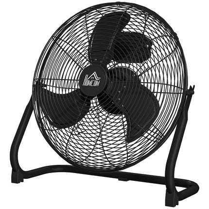 Elektrický stolní ventilátor, 3 rychlosti a naklápění 120°, černá