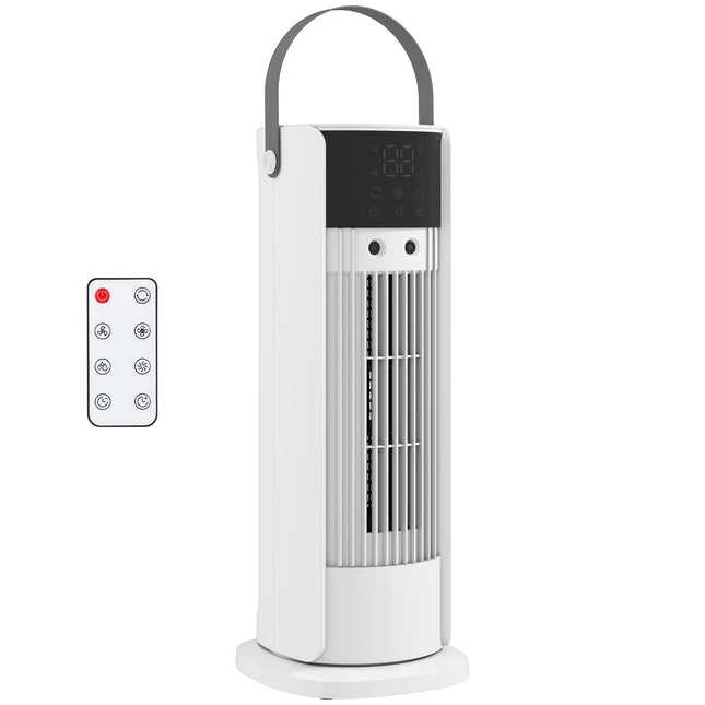 Stolní ventilátor s mlžením, 3 rychlosti, oscilace 90°, časovač