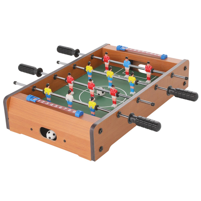 Stolní fotbal, MDF, 51x51x10 cm, včetně 2 míčků
