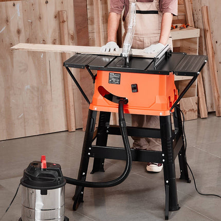 Table Saw With Stand, 10-Inch, 1800W, 200 mm Rip