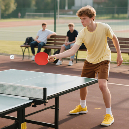 Sada na stolní tenis: 4 pálky, 8 míčků, taška