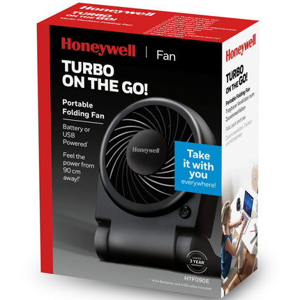 Stolní ventilátor Portable Turbo On The Go! HTF090E