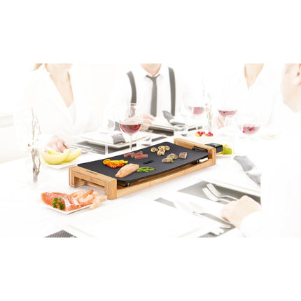 Stolní gril Table Chef Pure černý bambus 50X25