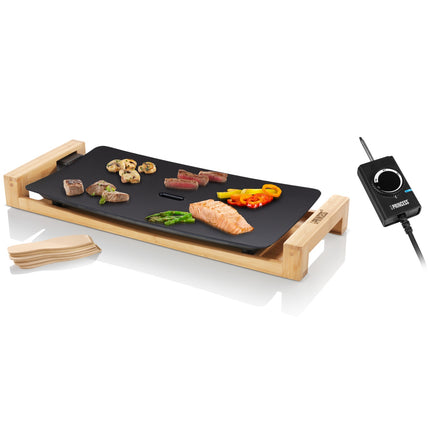 Stolní gril Table Chef Pure černý bambus 50X25