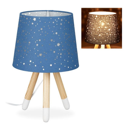 Stolní lampa dětský pokoj hvězdy
