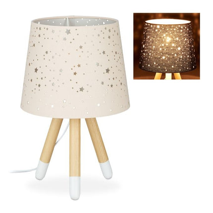 Stolní lampa dětský pokoj hvězdy