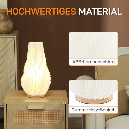 Chytrá LED stolní lampa - 3D květinový displej, stmívatelná, chytré ovládání