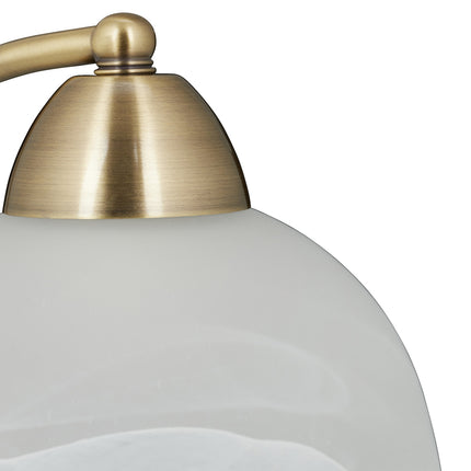 Stolní lampa s dotykovou funkcí skleněné stínítko