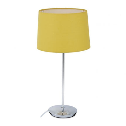 Stolní lampa s látkovým stínítkem