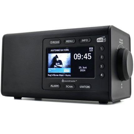 Table radio Color display Preset buttons DAB900SW Black