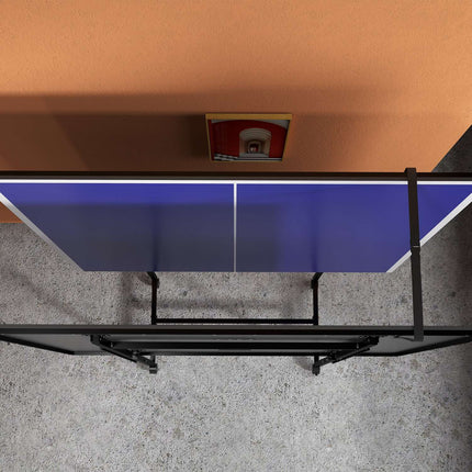 Outdoor & indoor folding table tennis table with wheels