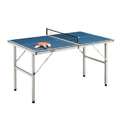 Table tennis table for indoor use in blue