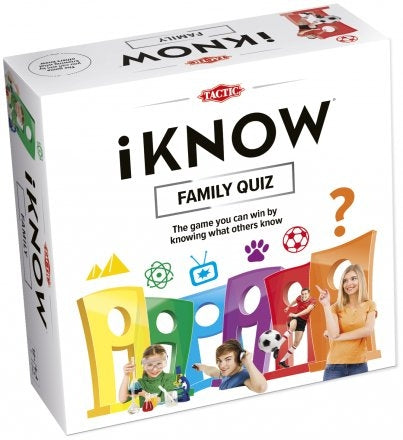 Tactic desková hra "I Know" Family Guiz (v lotyštině)