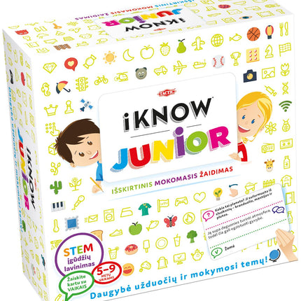 Tactic desková hra Iknow Junior (v litevštině)