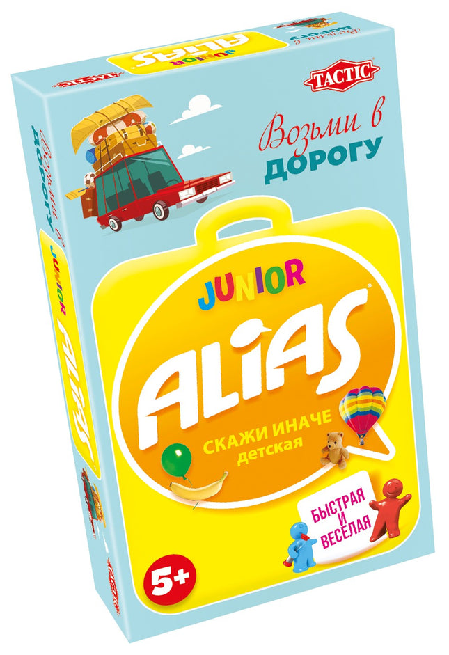 Tactic desková hra Junior Alias cestovní (v ruštině)