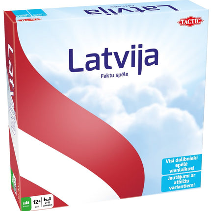 Tactic desková hra "Latvia" (v lotyštině)