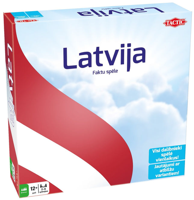 Tactic desková hra "Latvia" (v lotyštině)