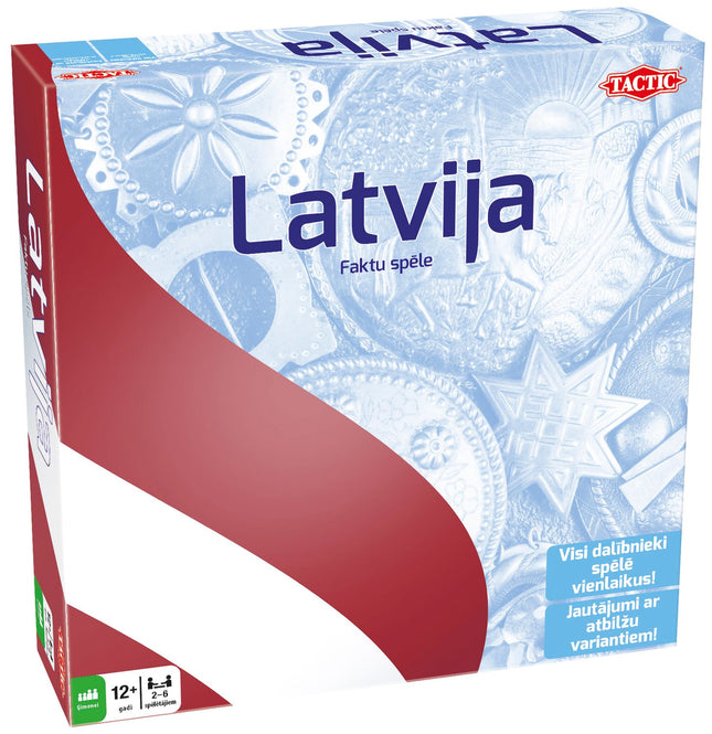 Tactic desková hra "Latvia" (v lotyštině)