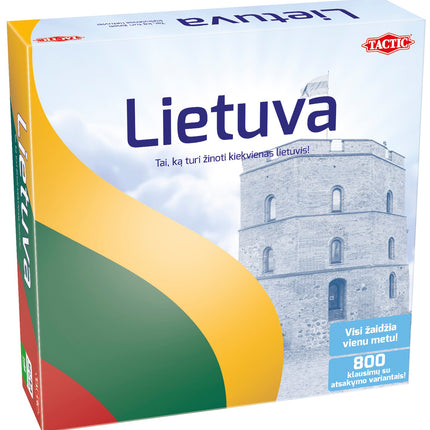 Tactic desková hra Lithuania Trivia (v litevštině)