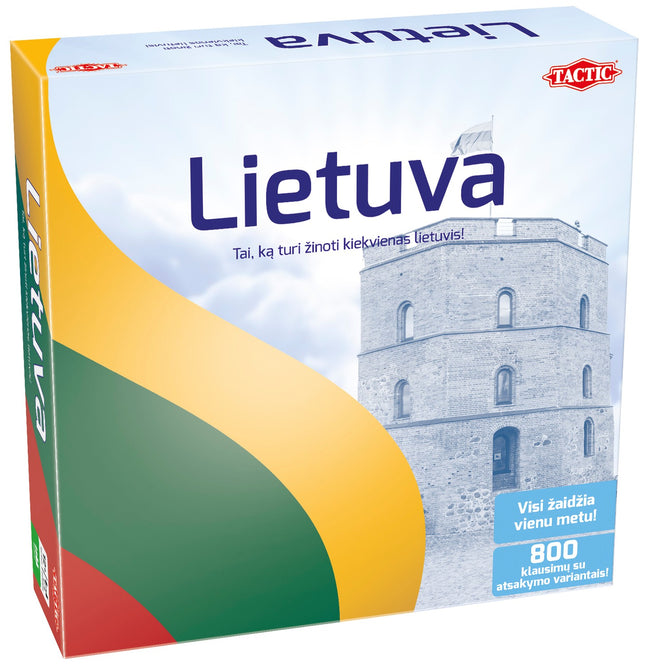Tactic desková hra Lithuania Trivia (v litevštině)