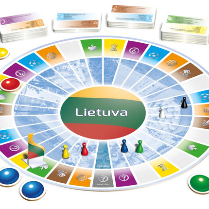 Tactic desková hra Lithuania Trivia (v litevštině)