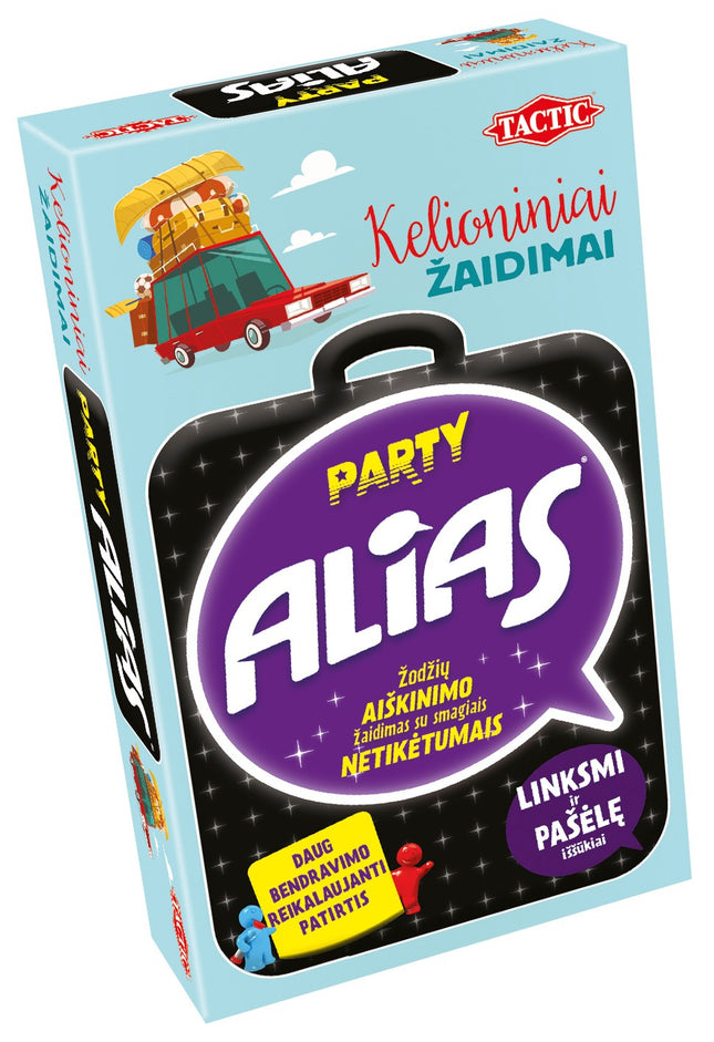 Tactic desková hra Party Alias cestovní (v litevštině)