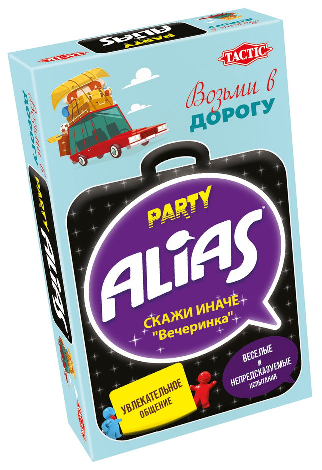 Tactic desková hra Party Alias cestovní (v ruštině)