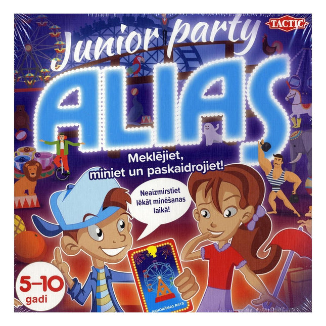 Tactic desková hra "Party Alias Junior" (v lotyštině)
