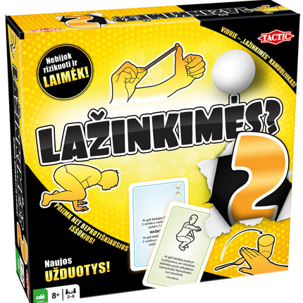 Tactic desková hra Wanna Bet? 2 (v litevštině)