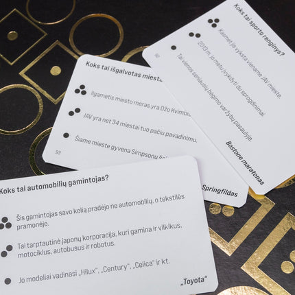 Tactic hra Iknow 2.0 (v litevštině)