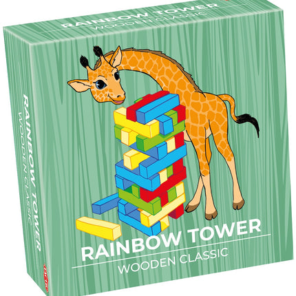Tactic Game Trendy Rainbow Tower