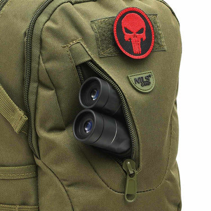 Taktický batoh, 25L, zelený, odolný design