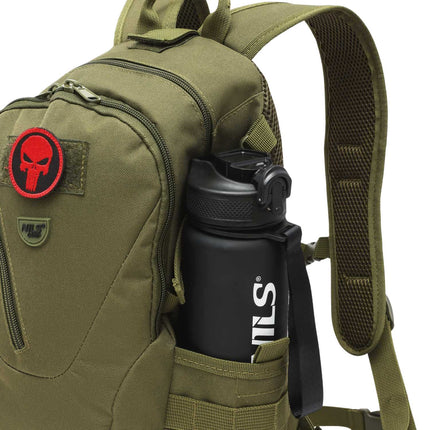 Taktický batoh, 25L, zelený, odolný design