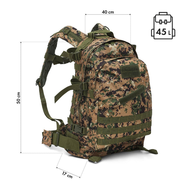Taktický batoh, 45L, Vanguard Moro, Nils Camp