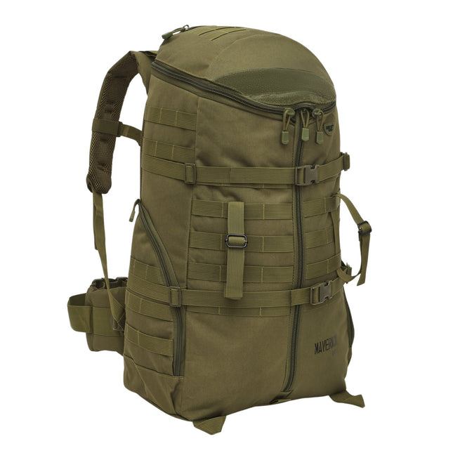 Taktický batoh, 65L, zelený, outdoor kempování